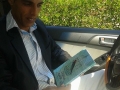 Imad Zouroub receives a copy of TPD in which he is featured #TPD.jpg