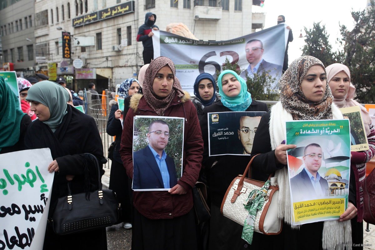 Protests calling for Muhammad al-Qeq's immediate release have been taking place across the West Bank