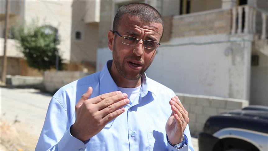 HEBRON, WEST BANK - MAY 20: Palestinian journalist Mohammed al-Qeeq, who was released from an Israeli prison, speaks during an exclusive interview in Hebron, West Bank on May 20, 2016. The 33-year-old had ended his 94-day hunger strike earlier this year after an agreement was reached to release him from custody on May 19. ( Issam Rimawi )