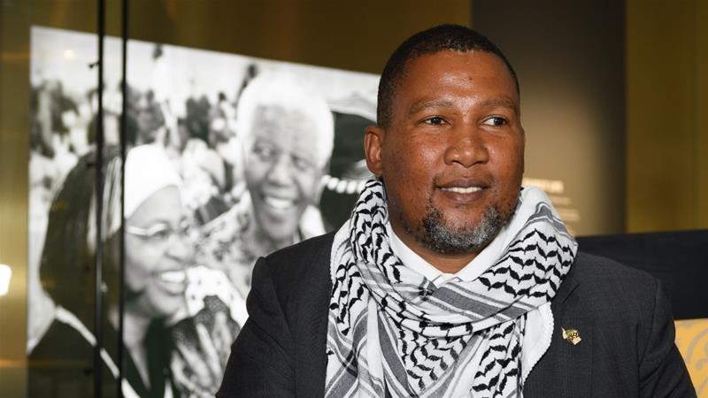 Mandela sketched out a damning picture of the discrimination experienced by the Palestinian people [File: Leon Neal/Getty Images]