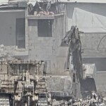 Israeli demolition in Tulkarm refugee camp, 10 June 2025. Photo courtesy of community members.