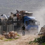 Israeli army continue attacks on the El-Halayil Bedouin community, forcing 11 Palestinian families to leave their homes in Ramallah, West Bank on February 21, 2026. [Issam Rimawi – Anadolu Agency]